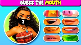 Guess The Mouth Challenge  Moana Joins Kakamora  Moana 2 Movie Challenge [upl. by Echikson]