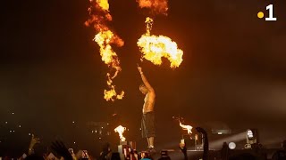 le concert de Kalash en Martinique 🔥 il chant son feat avec Aya Nakamura 😂 [upl. by Trimmer]