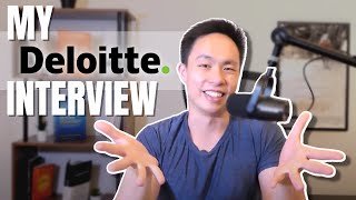 Deloitte Interview Process My Experience [upl. by Angy]