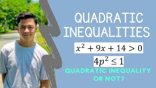 Quadratic Inequalities Grade 9 Tagalog [upl. by Chuipek55]