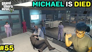 MICHAEL GOT DIED IN HOSPITAL  GTA 5 BANGLA GAMEPLAY 55 [upl. by Azne]