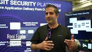 Legit Security Interview with Roni Fuchs at RSA 2023 [upl. by Etteniotna761]