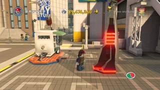 The LEGO Movie Videogame  Fast Repair Red Brick Location [upl. by Ecinev]