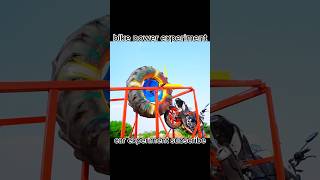 Bike experiment😨 new song viral short subscribe [upl. by Pacifa]