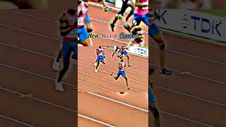 quot200m Sprint Record Broken See the Incredible Speedquotrunning trackandfield record shorts [upl. by Iloj323]