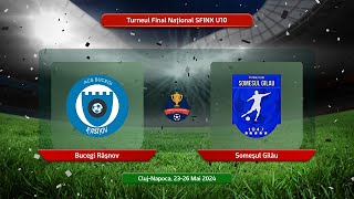 LIVE 🔴 U10 2014 Bucegi Râșnov  Someșul Gilău  Turneul Final Național Sfinx  ClujNapoca [upl. by Yllitnahc]