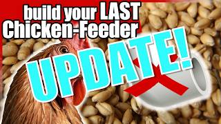 Update On Chicken Feeder More How To More Learning [upl. by Mirelle]