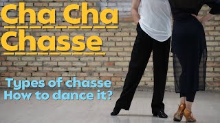 Cha Cha Chasses  Types of chasses and How to dance chasse [upl. by Nyleuqaj]