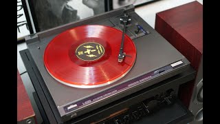 JVC LA100 Vintage Turntable with Ortofon F15O Mk2 Made in Japan [upl. by Eal]