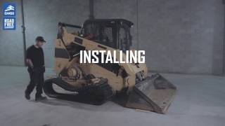 How to install Camso CTL tracks for Compact track loader [upl. by Daisi]