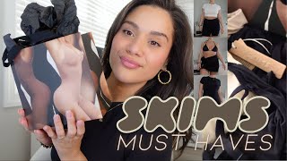 SKIMS MIDSIZE MUST HAVES  amp try on [upl. by Attevad]