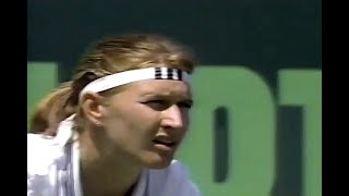 Steffi Graf vs Lindsay Davenport Miami 1996 SF [upl. by Notrab]