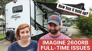 Our camper after 10000 miles and 2 YEARS fulltime  Grand Design Imagine 2600RB  Fulltime RV [upl. by Eloccin]