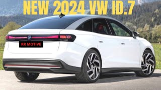 2024 Volkswagen ID 7 Rendering review  The Electric Sedans is Here [upl. by Ennybor]