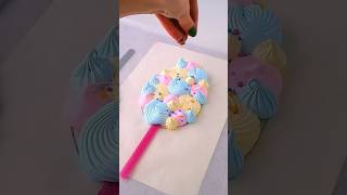 Easy Easter egg meringues recipe simple and satisfying cakedecorating baking [upl. by Olmsted]