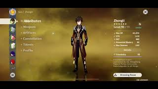 Dps Zhongli build [upl. by Naedan711]