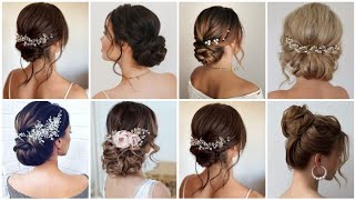 HERMOSOS PEINADOS PARA NOVIAS 2024 😍 IDEAS PEINADOS EN TENDENCIA BODA [upl. by Rases]