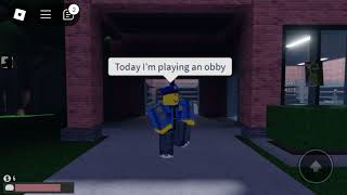 Playing an obby BDFS easyobby [upl. by Sivi]