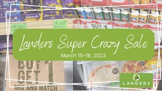 LANDERS SUPER CRAZY SALE [upl. by Ahsienal]