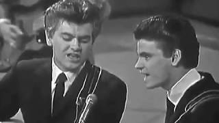 The Everly Brothers  quotCathys Clownquot in stereo [upl. by Ynnel501]