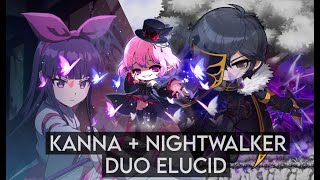 Maplestory NightWalker Kanna duo eLucid 16m15s [upl. by Brooks501]