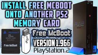 PS2 Install Free MCBoot Onto Memory Card Version 1966 2019 [upl. by Nagiem]