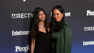 Jo De La Rosa Gray  DIRECTV Gets Real Celebrating This Fall Reality TV Season  Blue Carpet [upl. by Verbenia]