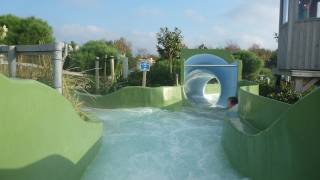 Center Parcs Port Zelande  Wildwasserbahn Wildwaterbaan [upl. by Cahn892]