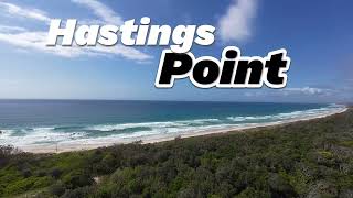 Hastings Point Fingal Head Tullebudgera Creek Surfers Paradise and The Spit 4K Drone 2X Speed [upl. by Xxam]