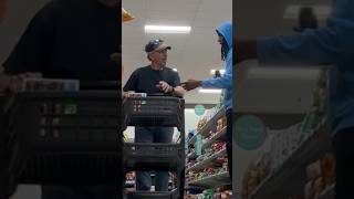 Trolling at Schnucks😭✋🏾 funny funnyprank viralvideo Schnucks recommended blowup prank [upl. by Stauffer]