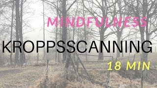 Kroppsscanning 18 min guidad liggande meditation  Livs Mindfulness [upl. by Ledarf]