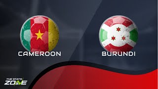 FULLGAME AFRICACUPOFNATIONSQUALIFICATION CAMEROON 30 BURUNDI [upl. by Therine24]