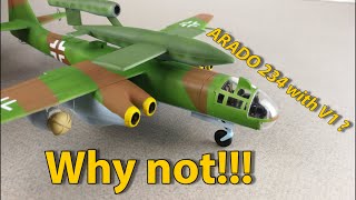 ARADO 234 with V1 painting with basic techniques [upl. by Anayd297]