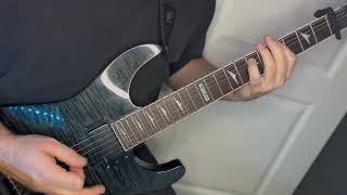 Jason Graff  Inveracity  Visions Of Coming Apocalypse Guitar Cover [upl. by Dimitry]