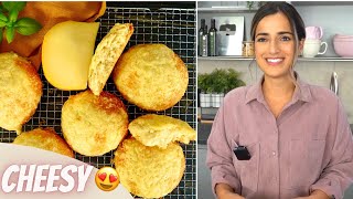 Wie vom Bäcker KÄSEBRÖTCHEN 🤤 Mit wenigen Zutaten selber backen  Soft Cheese Buns [upl. by Eirased]