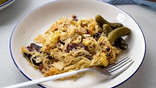 Keto Reuben Skillet Meal LowCarb One Pan Recipe [upl. by Marko]