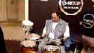 Andrew Dice Clay on drums at NAMM 06 [upl. by Letreece164]