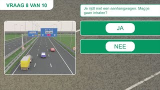 🚗 CBR Auto Theorie Examen oefenen 10 Vragen voor een Succesvolle Voorbereiding 🚗 [upl. by Aniram]