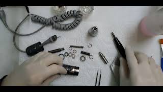 How to open Kupa UP200 handpiece nail drill Part 1 [upl. by Waneta]