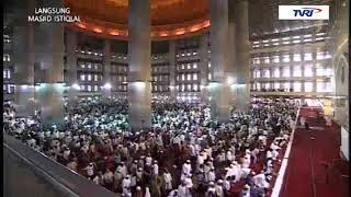 MERDU  Bacaan Imam Masjidil Haram Syaikh Khalid Al Ghamdi Mengimami Sholat Jumat di Istiqlal [upl. by Alrep]