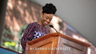 Author Chimamanda Ngozi Adichie addresses Harvards Class of 2018 [upl. by Presley]