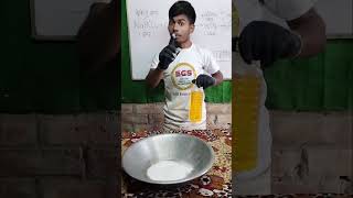 Baking soda and sirka abhikriya सिरका और सोडा 🤔🤔 BGS Education [upl. by Nnaihs368]