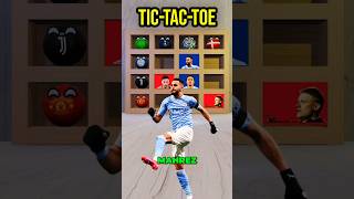 I LOST TicTacToe again😱 shorts football [upl. by Domenic662]