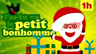 Las tu vu le petit bonhomme 🎅🎅🎅 et une heure de petites comptines pour bébé pour la crèche à noël [upl. by Gotcher620]