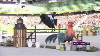 JEM 2014  Simon Delestre aux phases qualificatives du concours de saut dobstacles [upl. by Schlesinger]