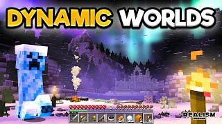 Minecrafts New quotDynamic Worldsquot Are OUT NOW [upl. by Ulberto737]