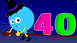 1 से 40 तक गिनती Count 1 to 40 Hindi Learning Videos for Kids [upl. by Odidnac]