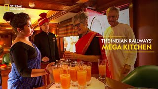 The Indian Railways Mega Kitchen  India’s Mega Kitchens  Full Episode  S01E05  NatGeoIndia [upl. by Happ]