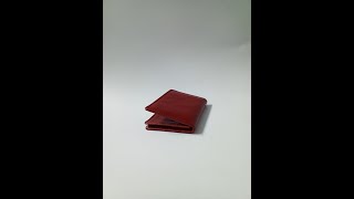 Leather Card Case JRLeatherCraft [upl. by Noach]