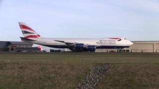 BA World Cargo 7478F Takeoff [upl. by Vipul]